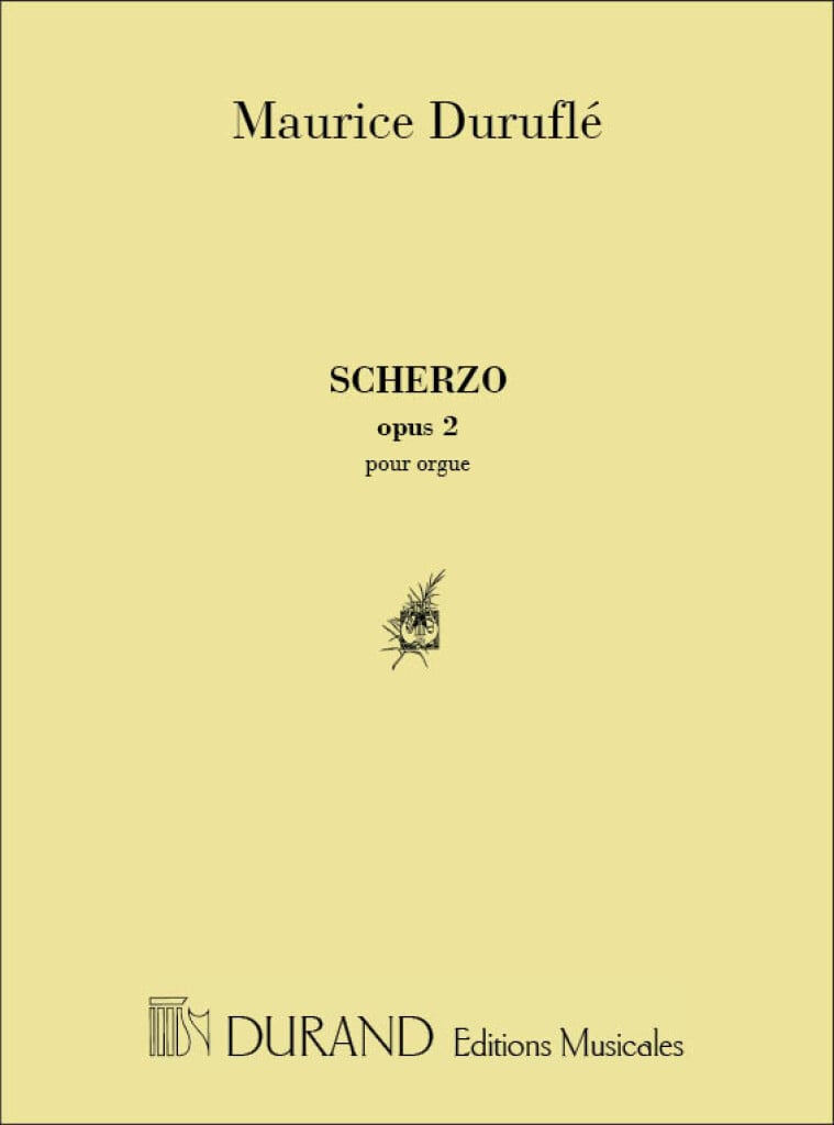 Scherzo Pour Orgue Opus 2